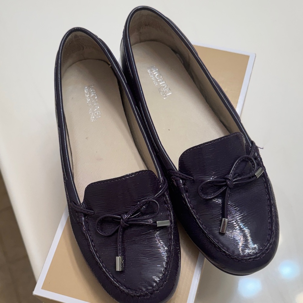 Michael Kors Dark Purple Loafers